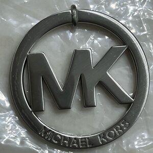Michael Kors Silver Keychain